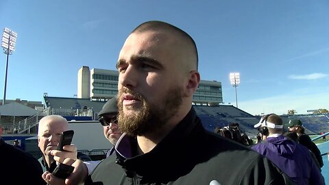 Kansas State Football | Noah Johnson Postgame Interview | K-State 35, Kansas 10