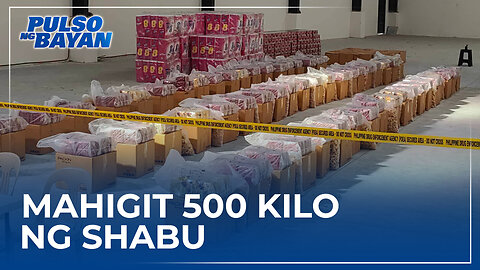 Mahigit 500 kilo ng shabu, nasabat sa Mexico, Pampanga