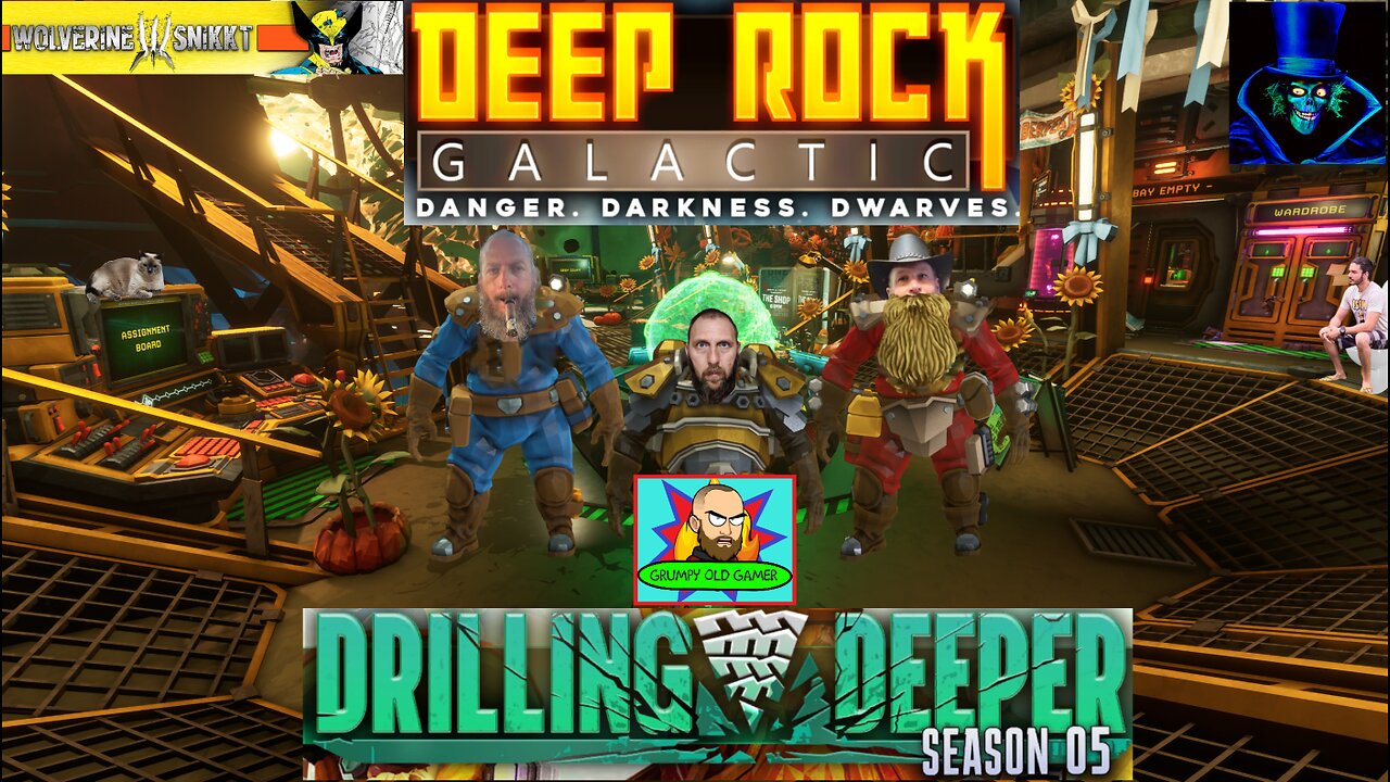 Deep Rock Galactic with Grump & Mustang