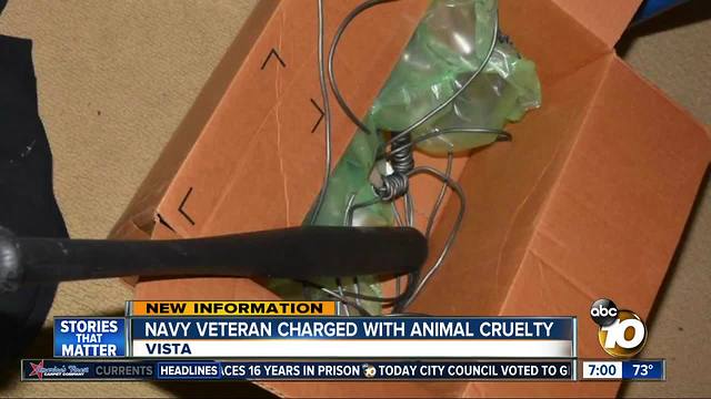 Animal cruelty charges leveled