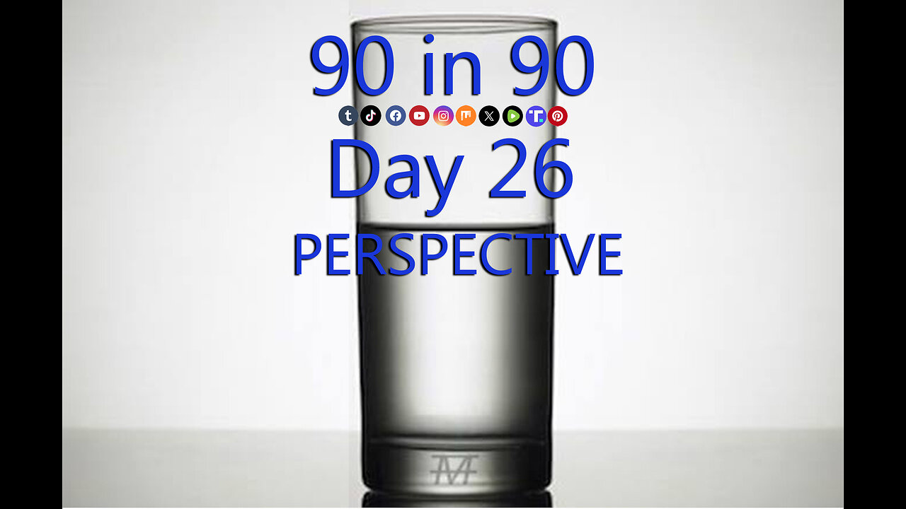 90 in 90 - 26: Perspective