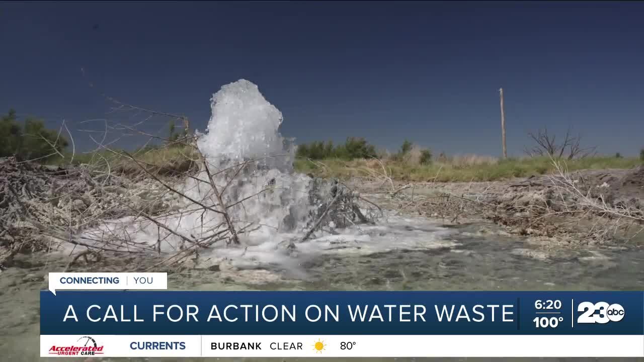 A call for action on water waste