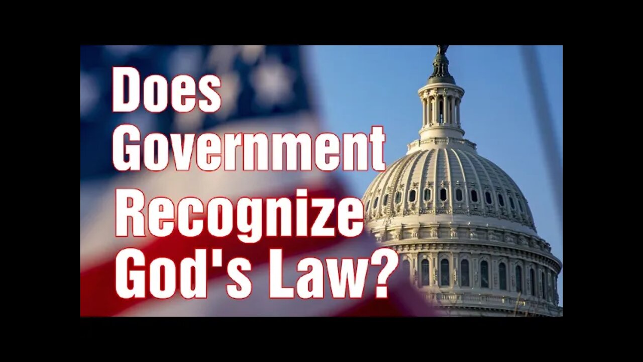 Does Government Believe God is Real?