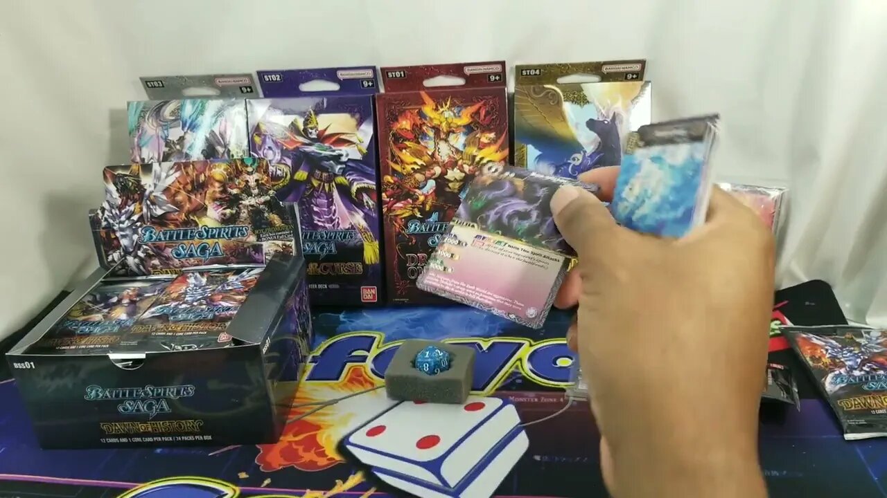 Battle Spirits Saga Box Opening