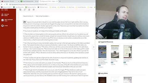 Study Stream Saturday! Deuteronomy 25-26, then Digimon Survive wrathful path