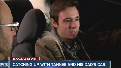 Catching up with Tanner and his dad's car