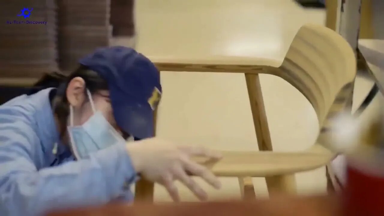 Amazing Woodworking Factory And Ingenious Worker At High Level
