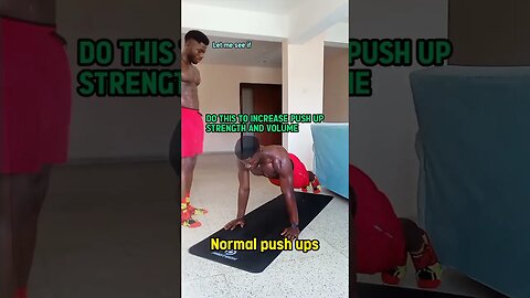 Make Push ups harder !