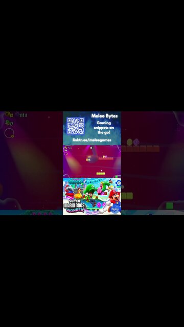 The walls are DISAPPEARING?!#mario #wonder #supermario #nintendo #walljump #gaming