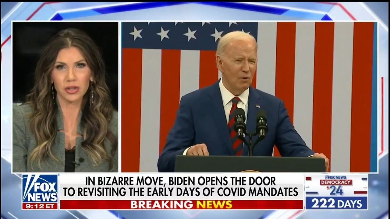 Gov Kristi Noem: Biden Set America Back On His 1st Day In Office