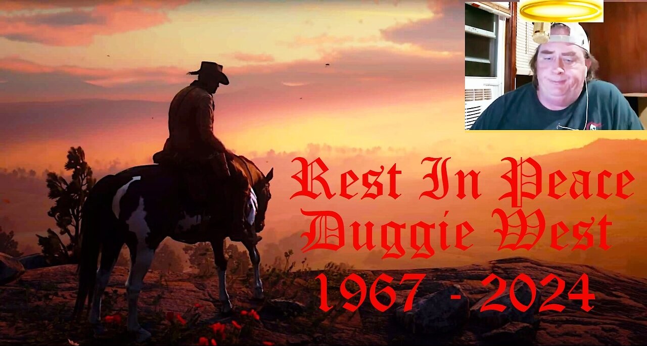 (Tribute to Dugg) Red Dead Online : Rest In Peace Duggie West 🙏🏻😢💧⛪️✝☝🏻🌩