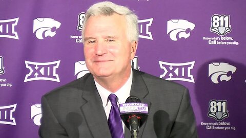 Kansas State Basketball | Bruce Weber Postgame Press Conference | K-State 74, Kansas 67