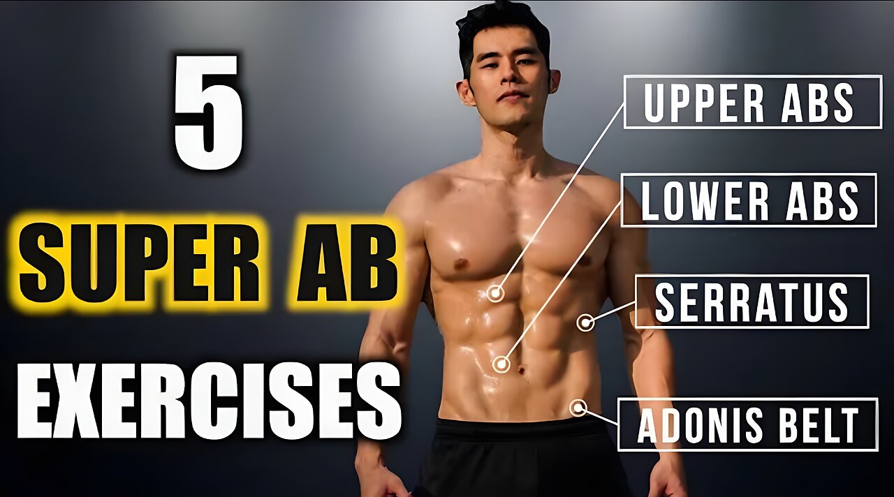 5 Super abs exercises