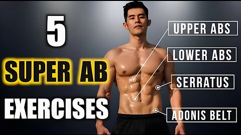 5 Super abs exercises