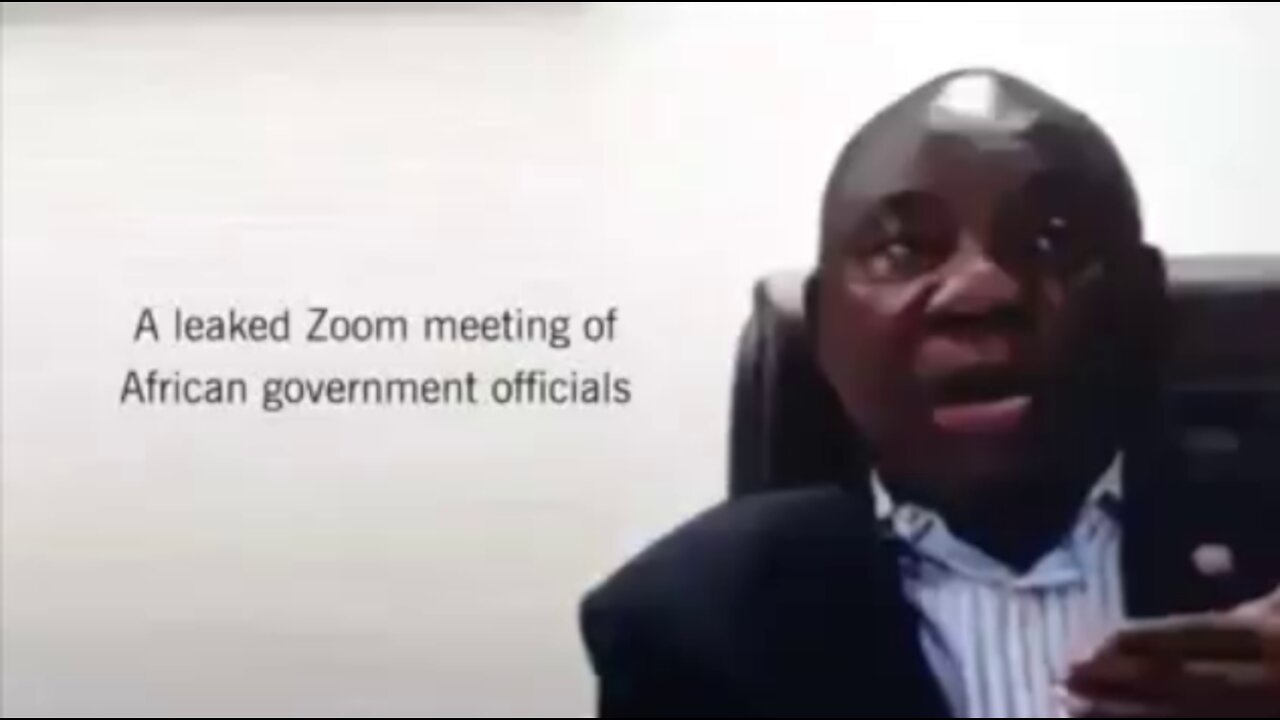 Leaked ZOOM call about ramping up COVID numbers by Cyril Ramaphosa President of South Africa