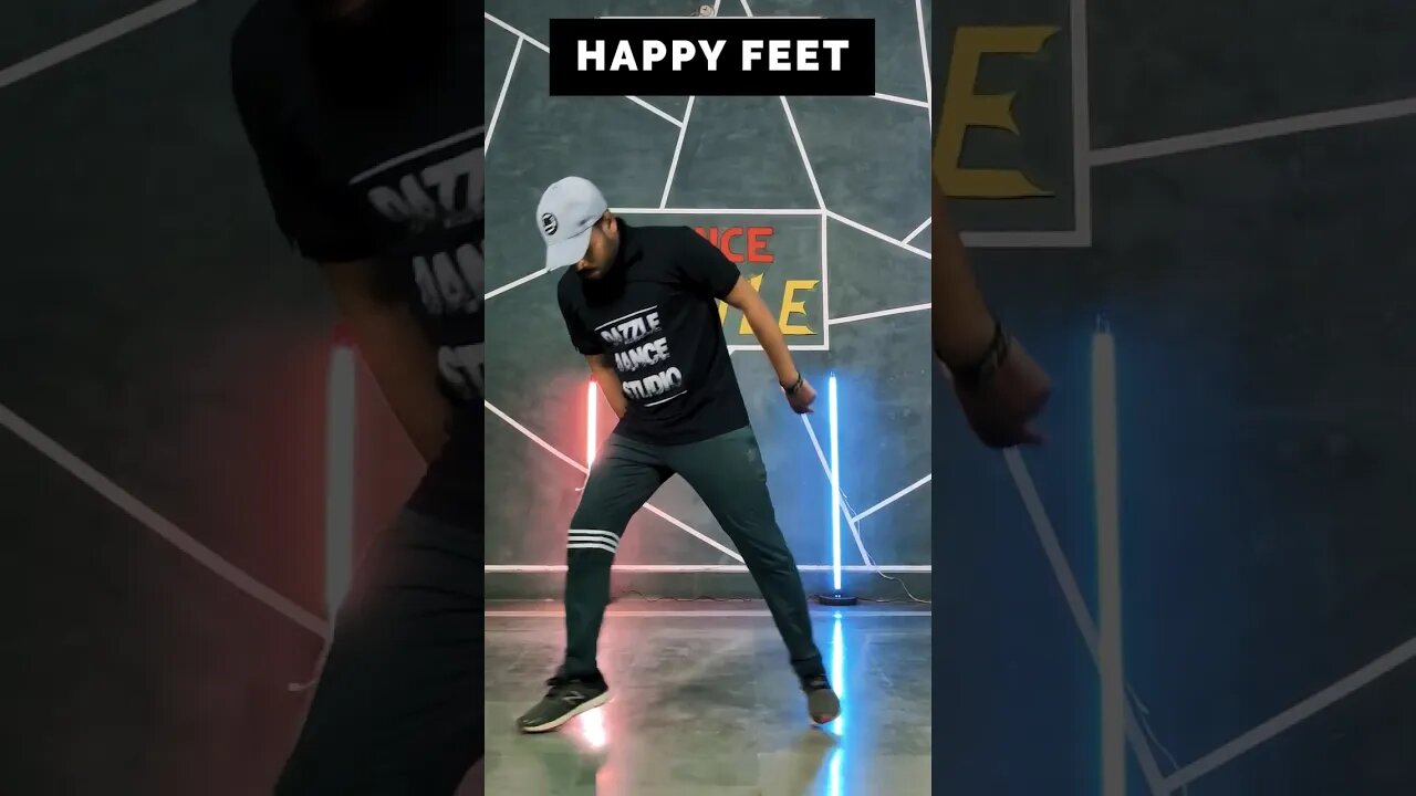 Learn Happy Feet dance moves #shorts #short #shortvideo #shortsfeed #shortsvideo #shortsyoutube