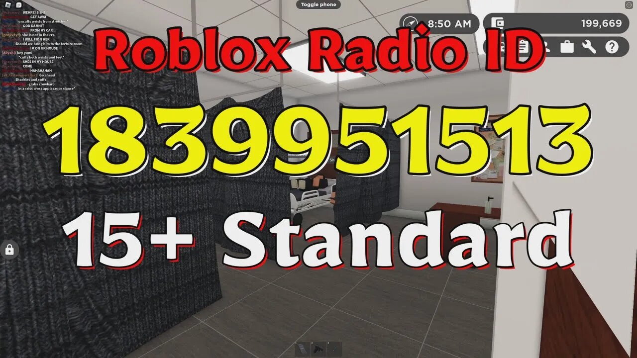 Standard Roblox Radio Codes/IDs