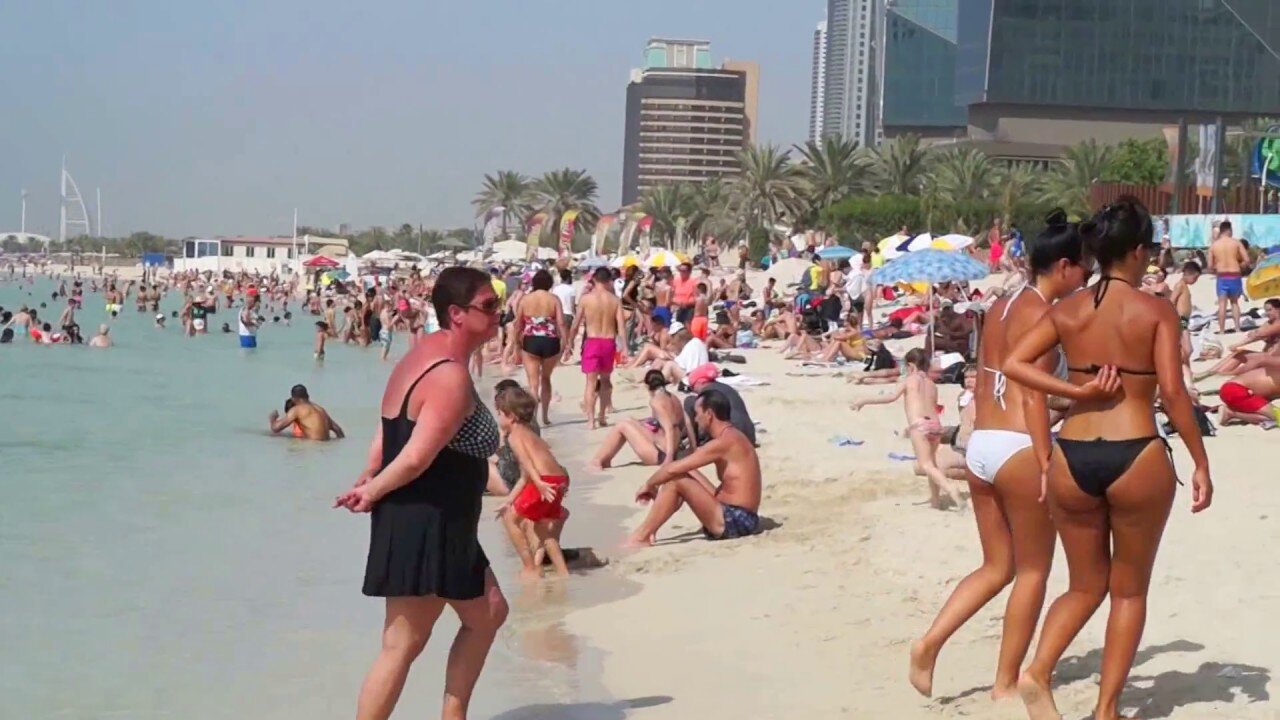 Beach Walk Jumeirah Beach in Dubai | Beach Dubai | 2023-2024 UAE 🇦🇪 🇦🇪