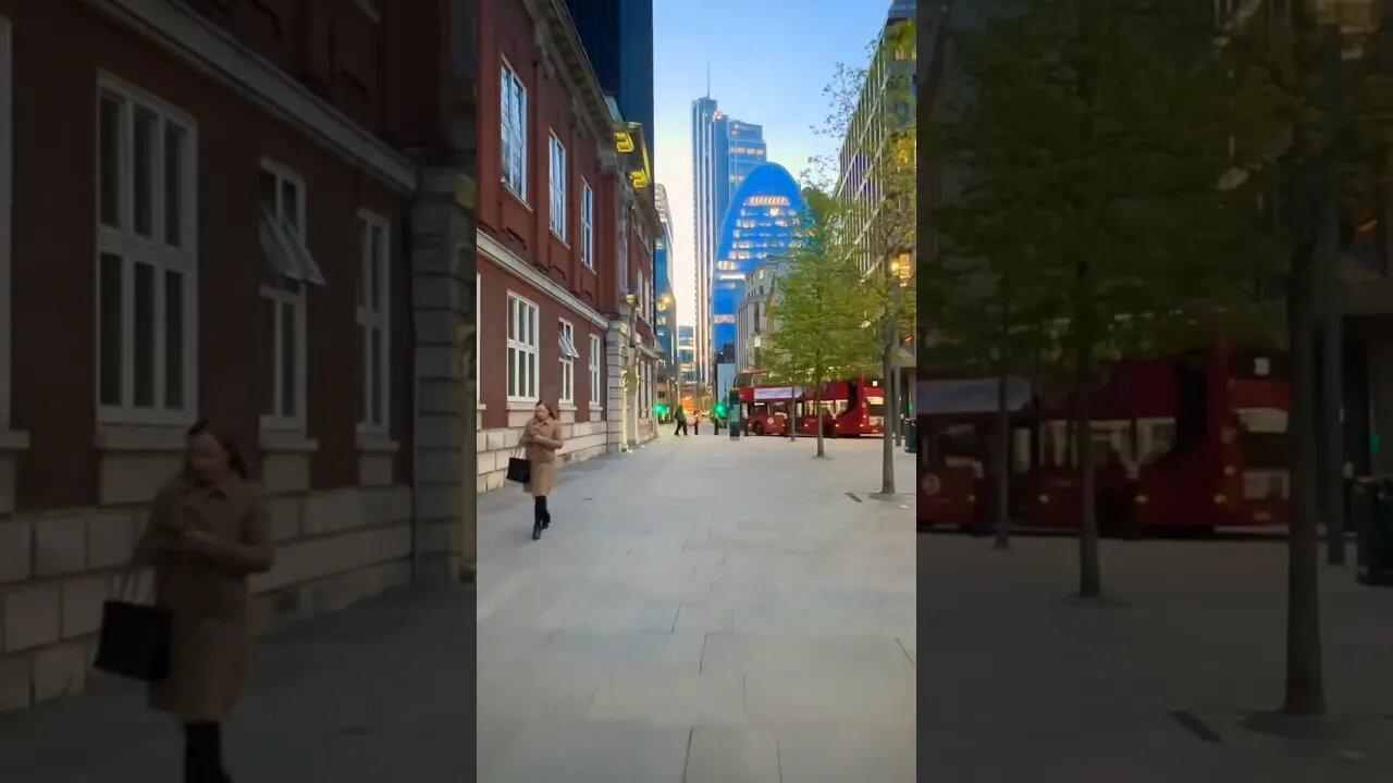 2023 London England 🇬🇧 - Sunset Walk Through The Streets Of London