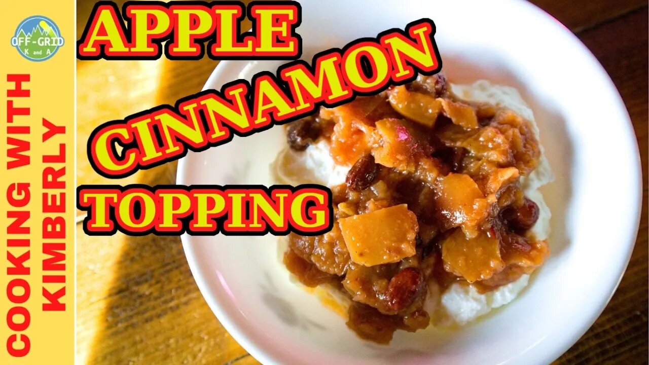 Easy Apple Cinnamon Topping & Filling // Homestead Kitchen