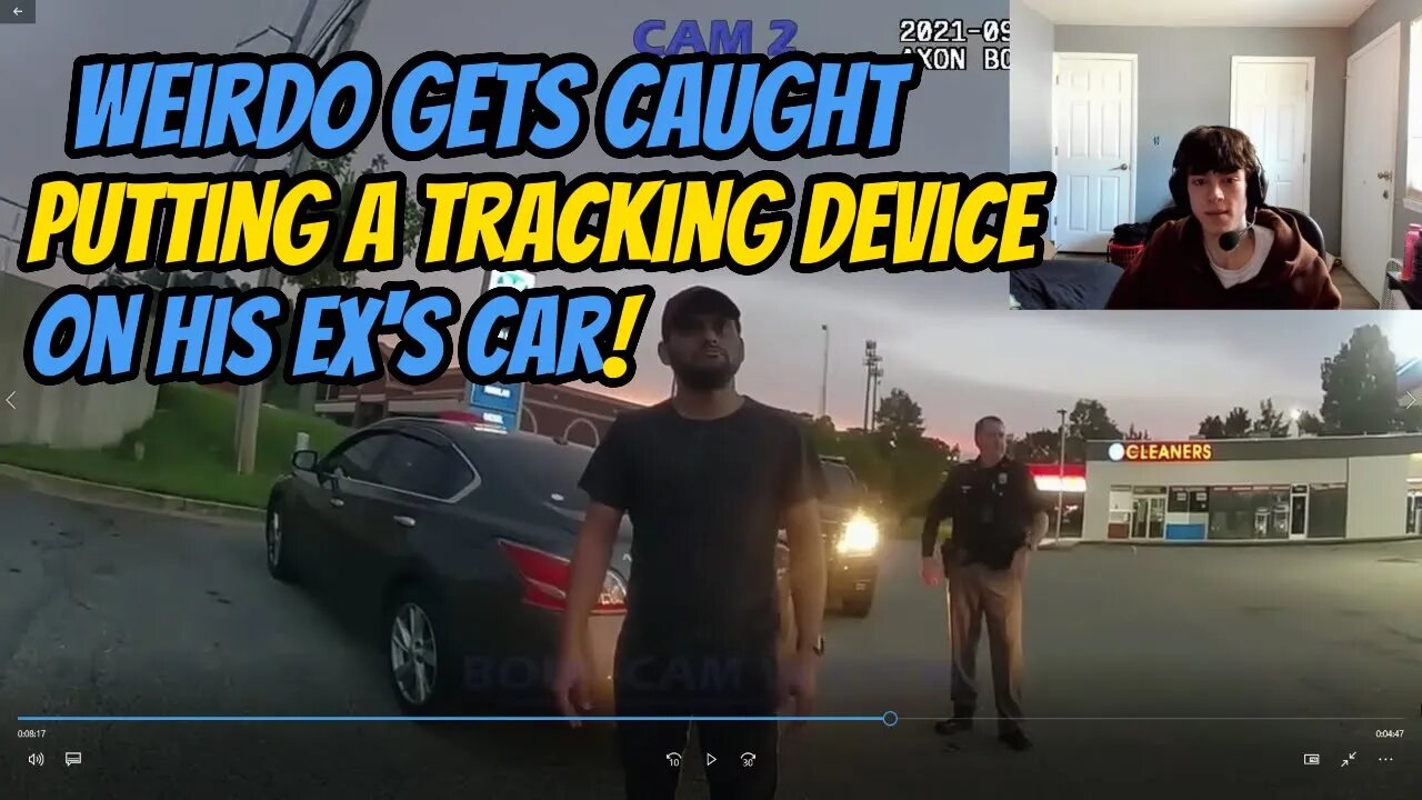 Weirdo Caught Putting Tracking Device On Ex's Car! (ARRESTED!)