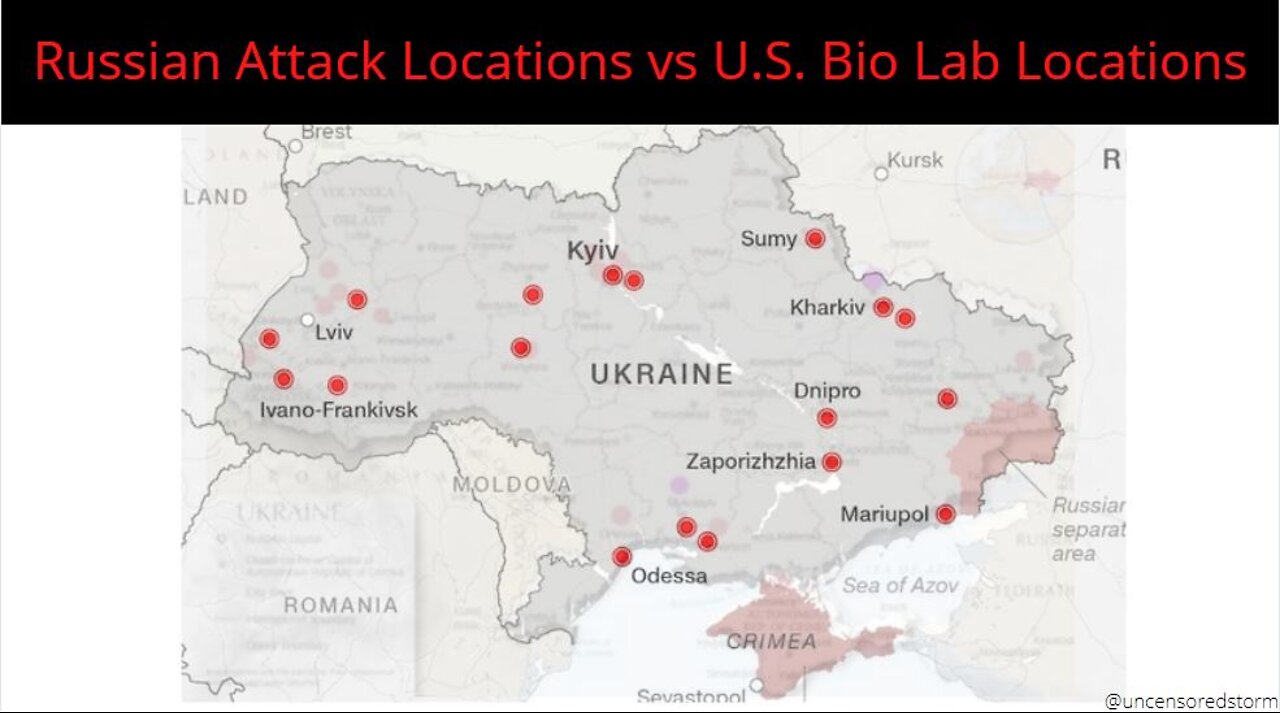 💥 Russia's Attack on US Bio Labs in Ukraine