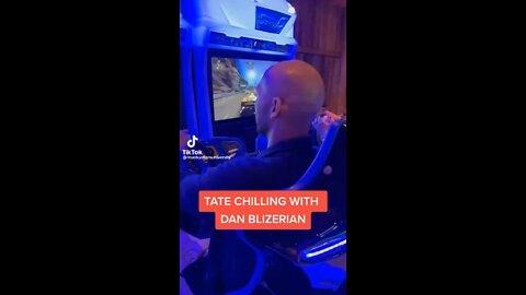 Andrew Tate Driving in the arcade