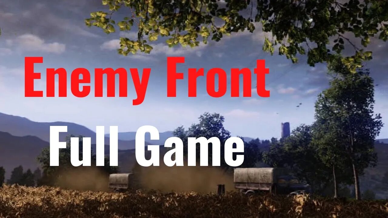 Enemy Front Full Game