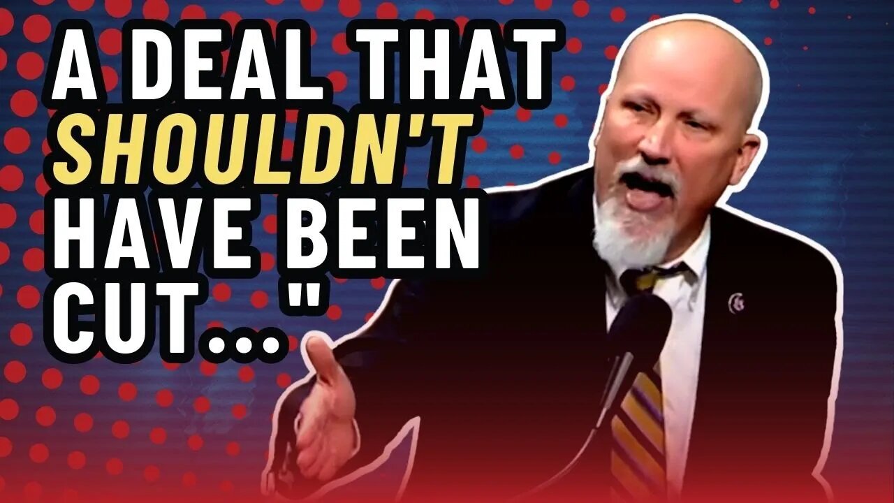 "You cut a deal that SHOULDN'T have been cut!" Chip Roy makes last stand ahead of debt ceiling vote