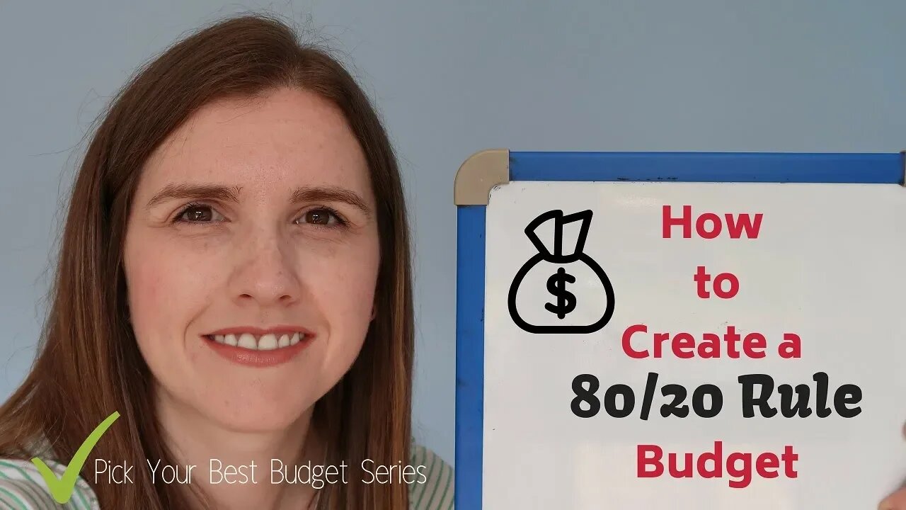 HOW to create a 80 20 Rule Budget