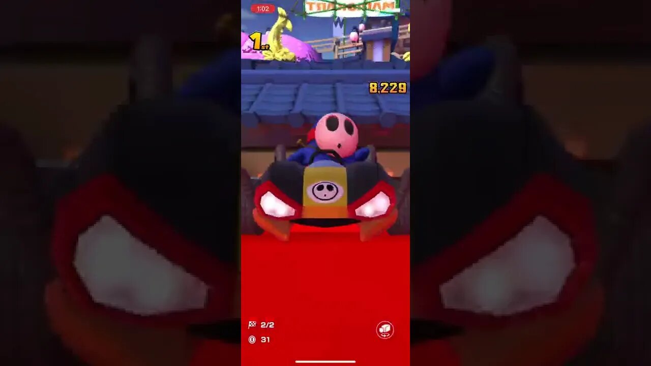 Mario Kart Tour - Shy Guy (Ninja) Gameplay (Shinobi High-End Pipe Reward Driver)