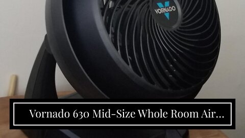 Vornado 630 Mid-Size Whole Room Air Circulator Fan