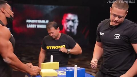 SCHOOLBOY VS LARRY WHEELS ARM WRESTLING SUPER MATCH 2021 1