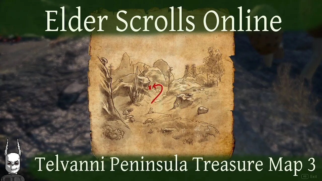 Telvanni Peninsula Treasure Map 3 [Elder Scrolls Online] ESO