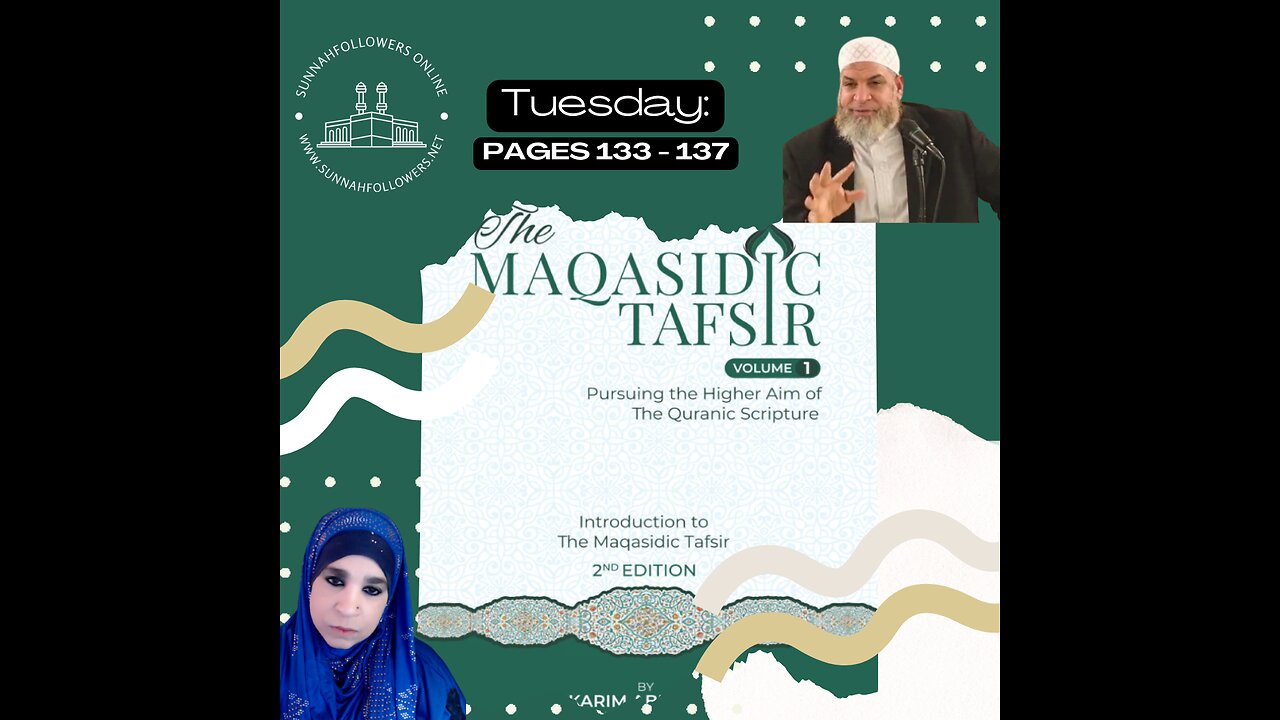 THE MAQASIDIC TAFSIR | PAGES 133 - 137