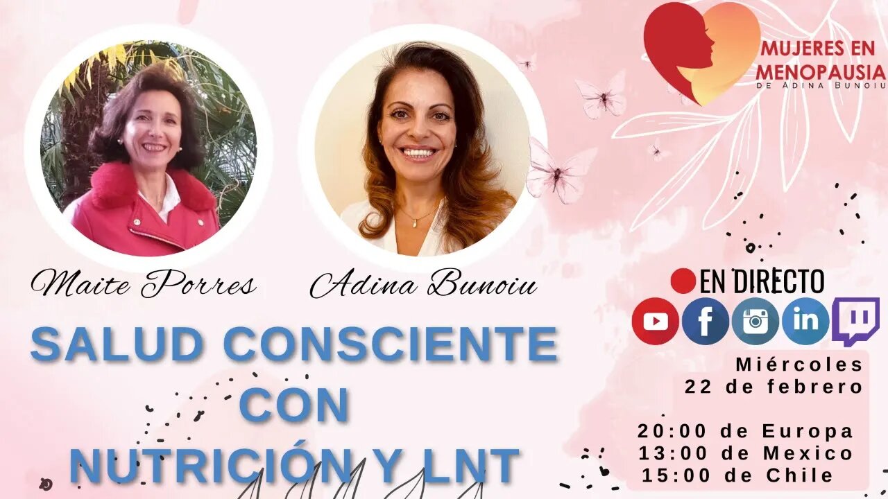 Salud Consciente con Nutrición y LNT | Mujeres en Menopausia