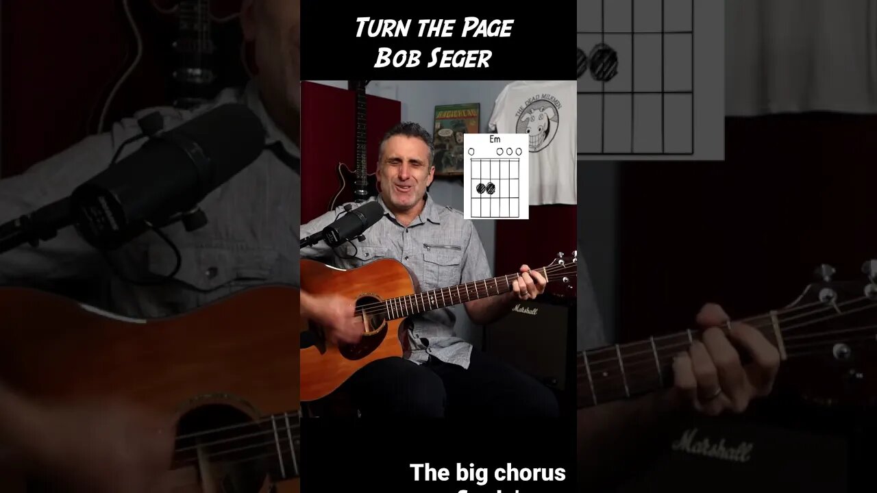 The awesome chorus finale of turn the page by Bob Seger #shorts
