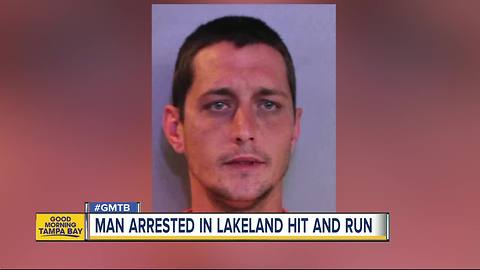 Lakeland man arrested for hit and run involving girl, 11