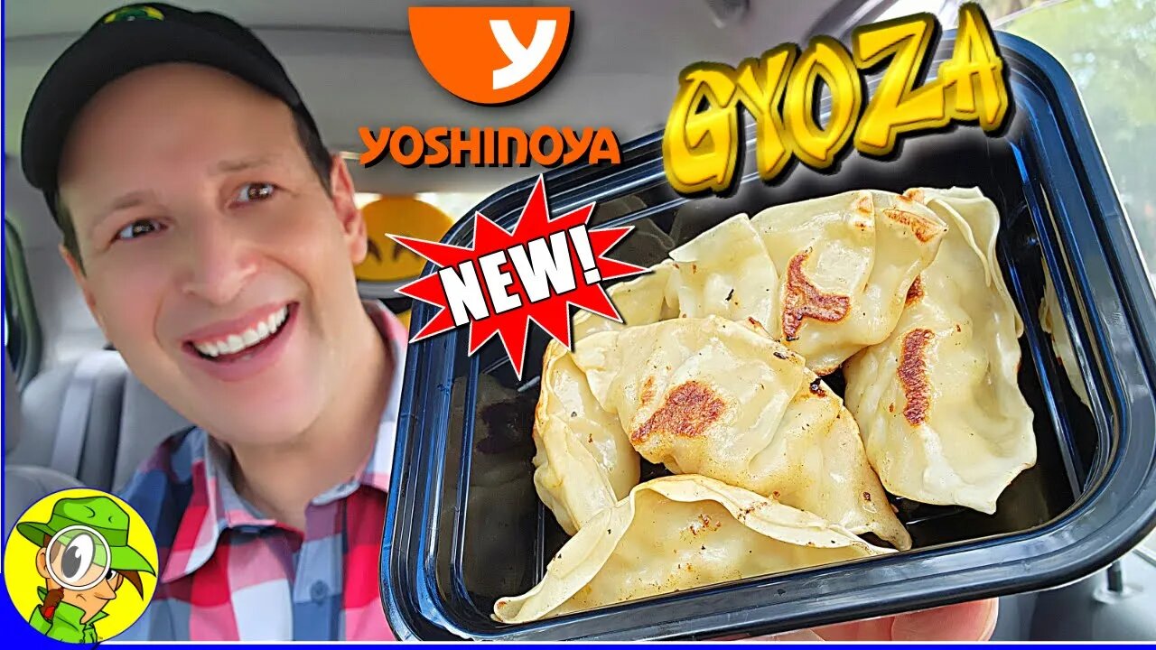 Yoshinoya® 🇯🇵 NEW GYOZA Review 🥟🥡🥢 Peep THIS Out! 🕵️‍♂️