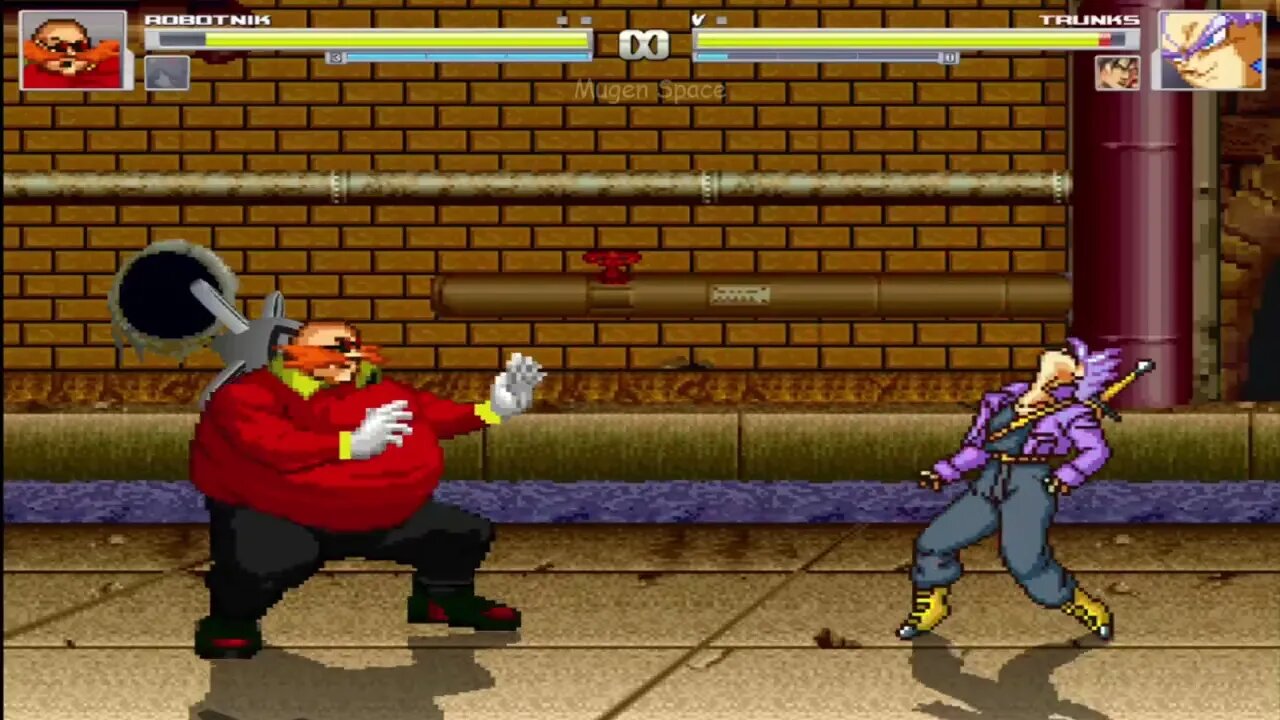 Shadow & Robotnik VS Trunks I Sonic VS Tekken