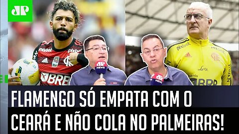 "Foi MUITO RUIM pro Flamengo esse EMPATE com o Ceará! TÁ NA CARA que o Palmeiras..." Veja ANÁLISE!