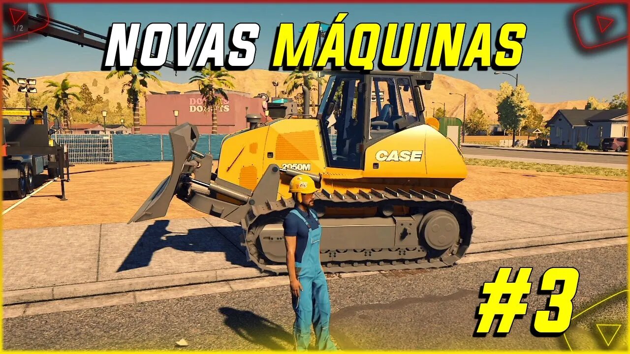 Construction Simulator #3 Nivelando Solo - Incorporação Imobiliária - CONSTRUCTION SIMULATOR 2022