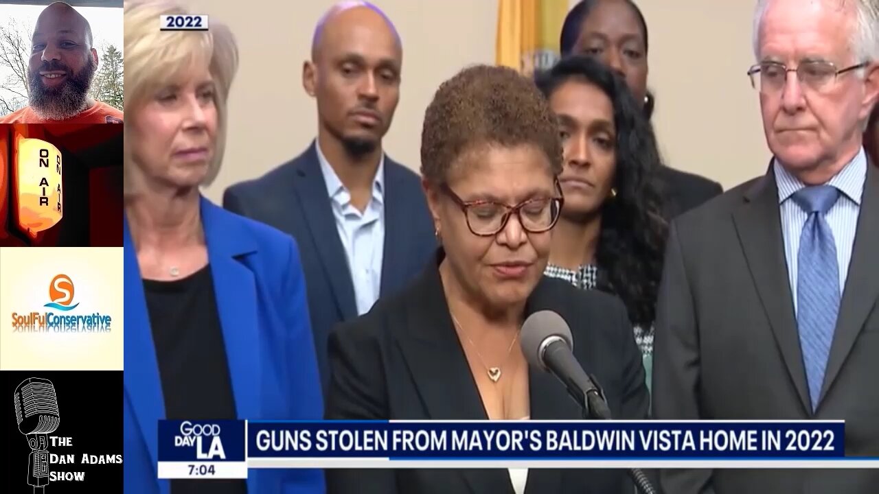 LA Mayor Karen Bass Who Rails Against Prisons Has Her House Burglarized AGAIN