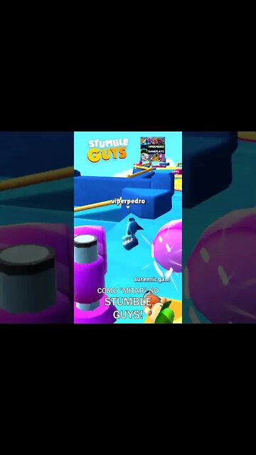 LIKE A BOSS! Aprenda a "MITAR" no Stumble Guys! #shorts