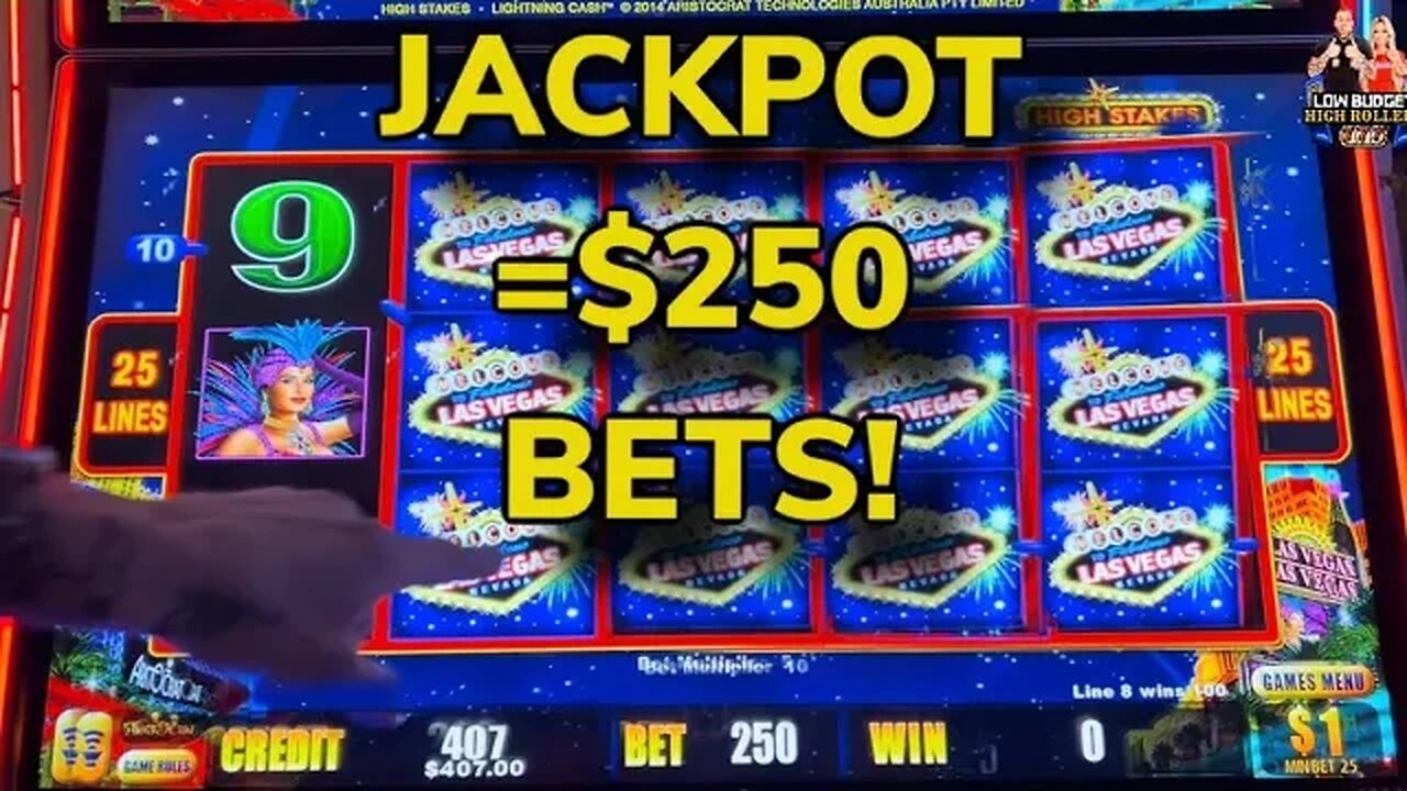 $250 BETS AFTER JACKPOT THIS HAPPENED!