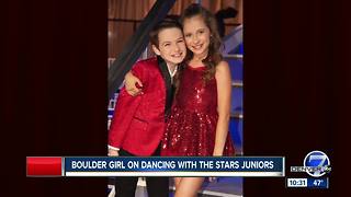 Boulder girl on Dancing with the Stars Junior