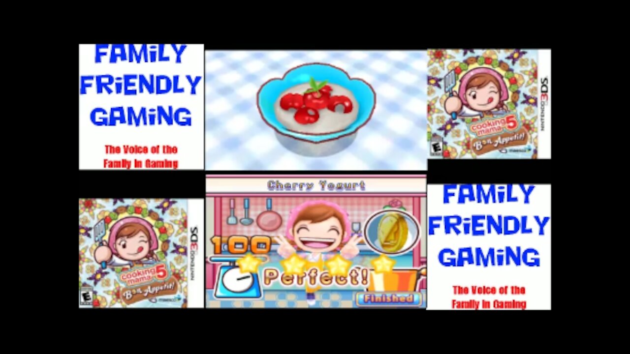 Cooking Mama 5 Bon Appetit! Cherry Yogurt