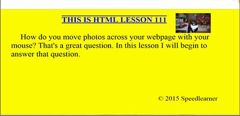 HTML Lesson 111