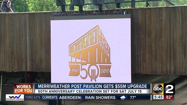 Merriweather Post Pavilion receives $55 million renovation