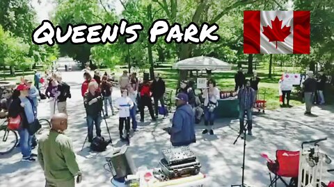 Toronto Freedom Rally. Queens Park